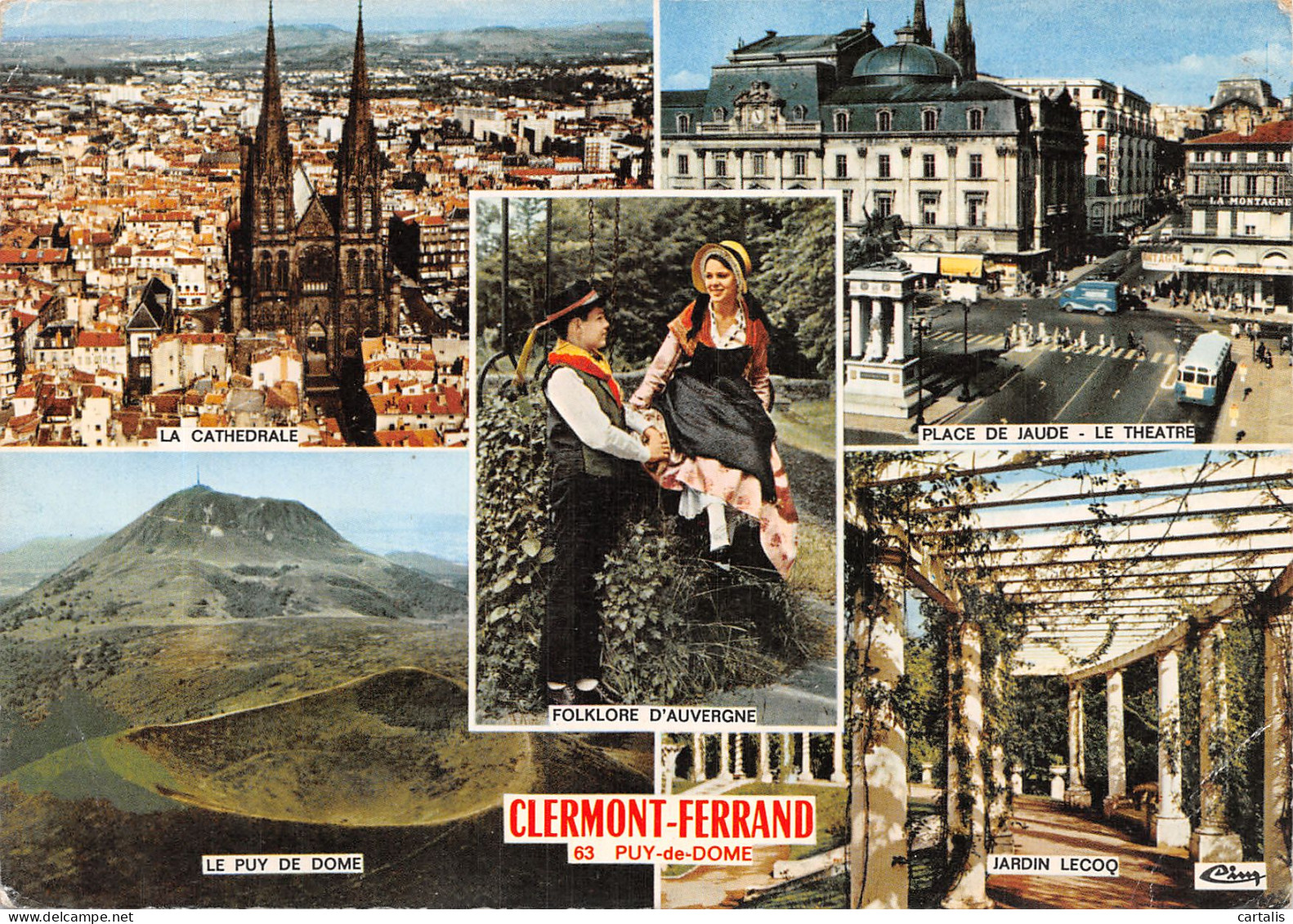 63-CLERMONT FERRAND-N°4214-D/0299 - Clermont Ferrand