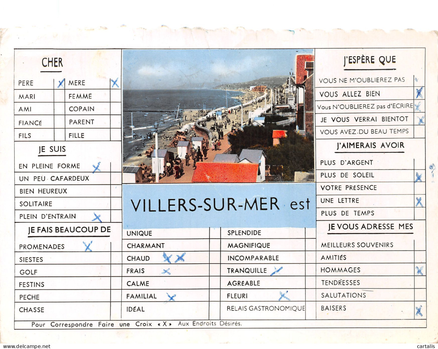 14-VILLERS SUR MER-N°4214-D/0047 - Villers Sur Mer