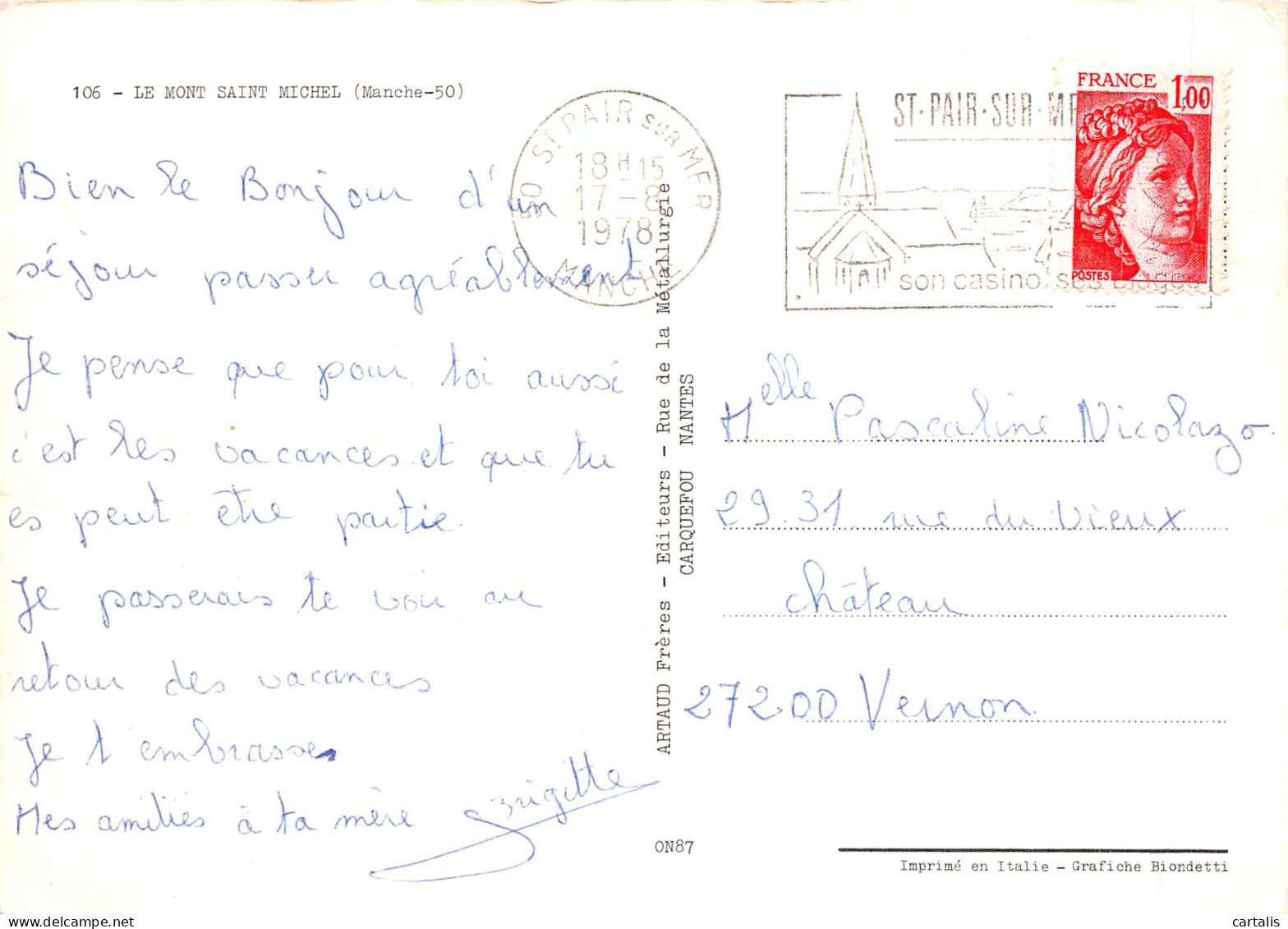 50-LE MONT SAINT MICHEL-N°4215-C/0323 - Le Mont Saint Michel