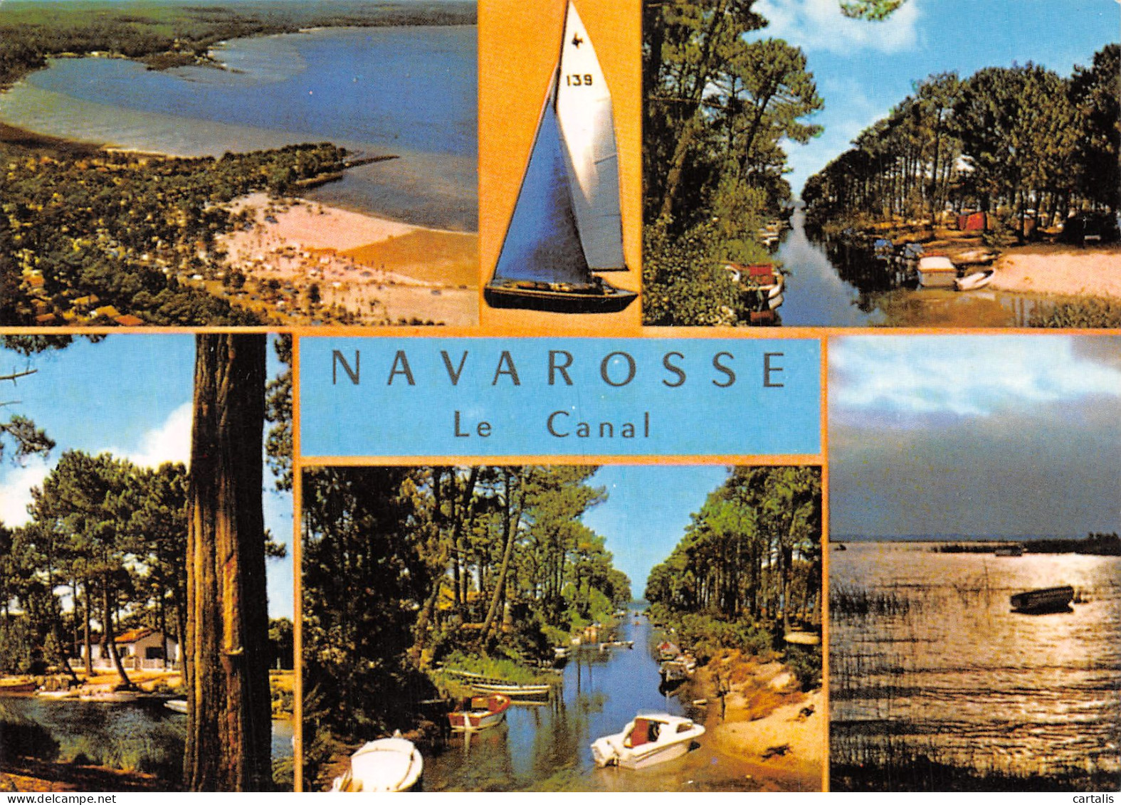 40-BISCARROSSE NAVAROSSE-N°4215-C/0297 - Sonstige & Ohne Zuordnung