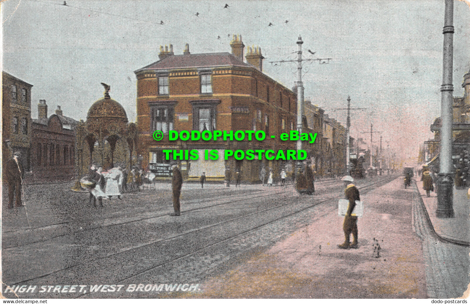 R503952 West Bromwich. High Street. The Prince Series. 1908 - Monde