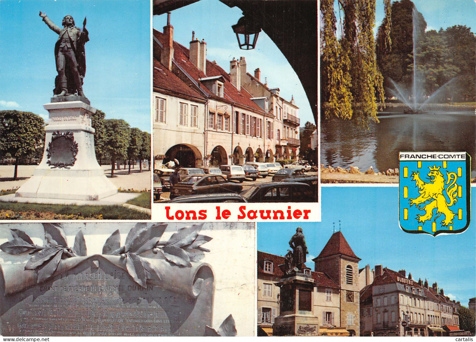 39-LONS LE SAUNIER-N°4215-C/0055 - Lons Le Saunier