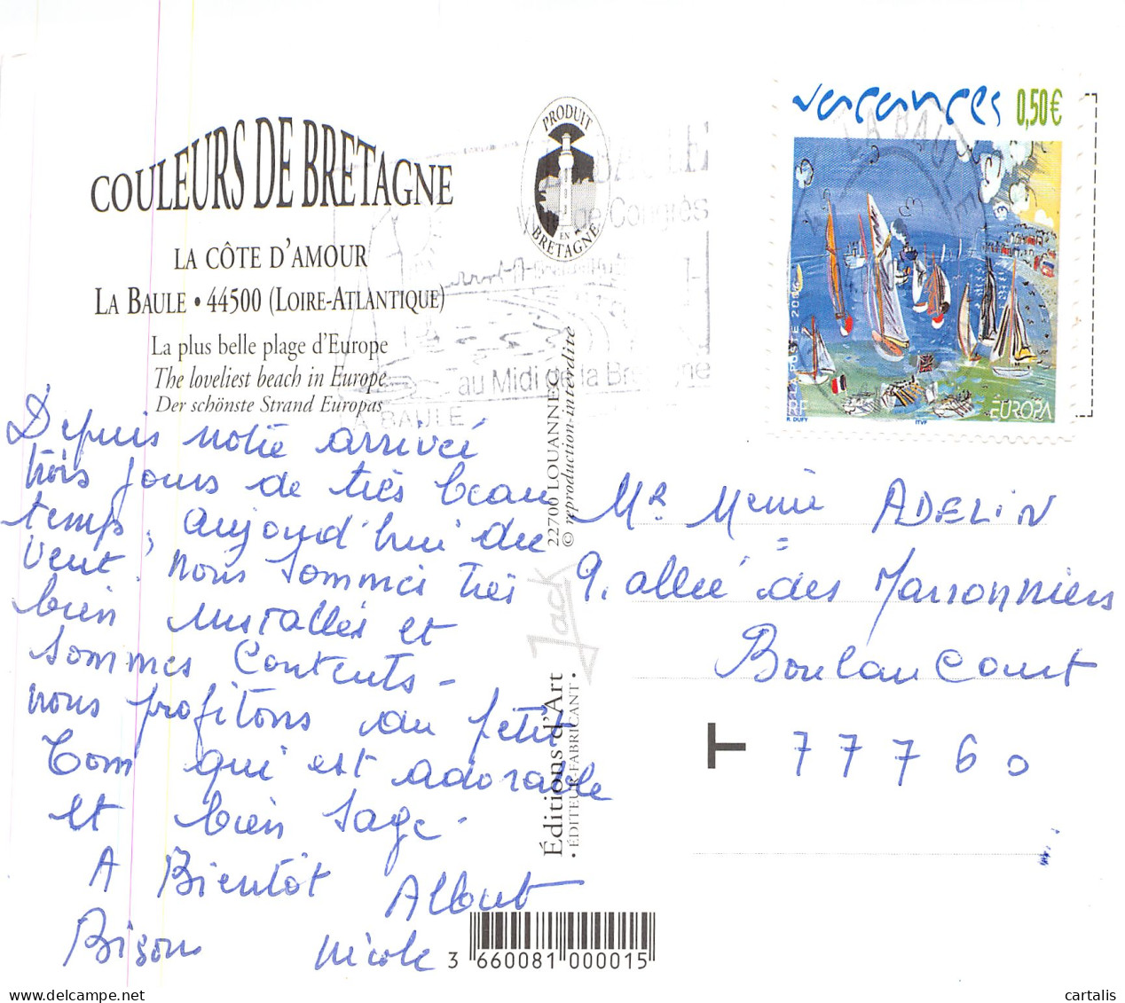 44-LA BAULE-N°4215-B/0099 - La Baule-Escoublac