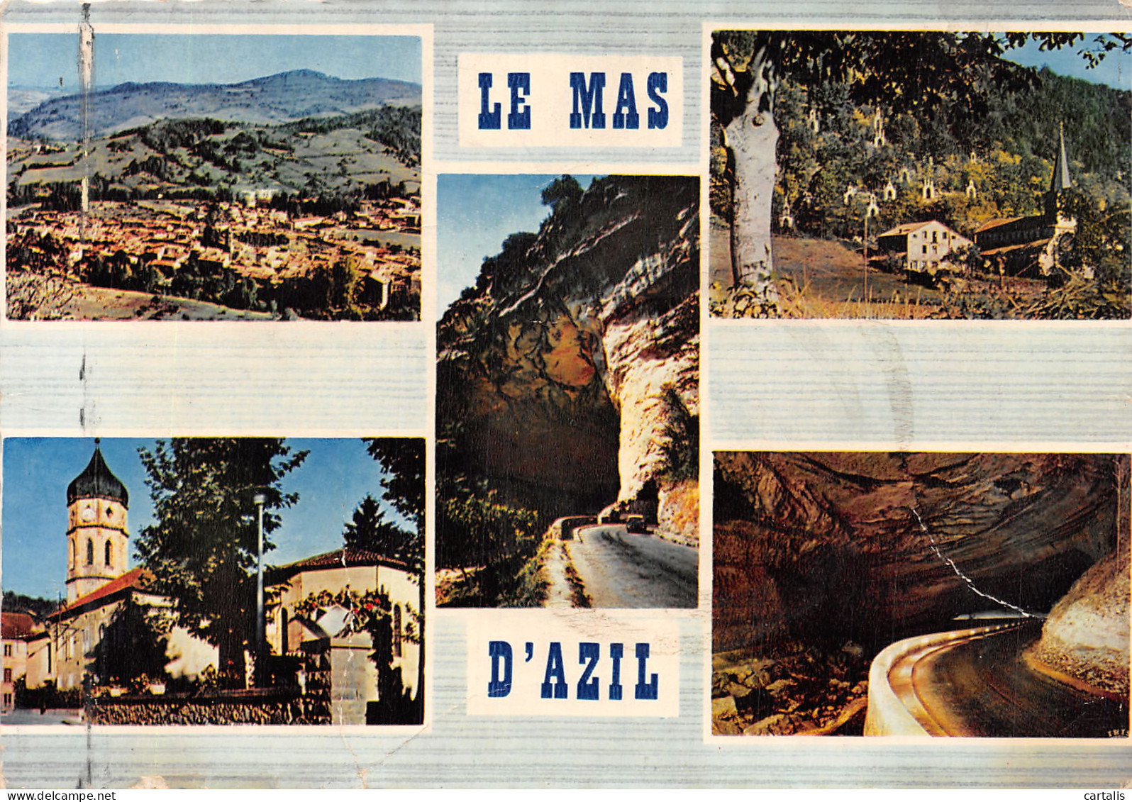 09-LE MAS D AZIL-N°4215-A/0329 - Andere & Zonder Classificatie