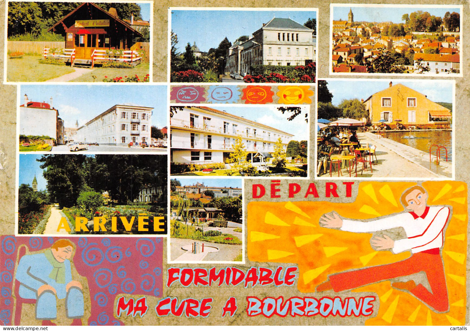 52-BOURBONNE LES BAINS-N°4216-A/0291 - Bourbonne Les Bains