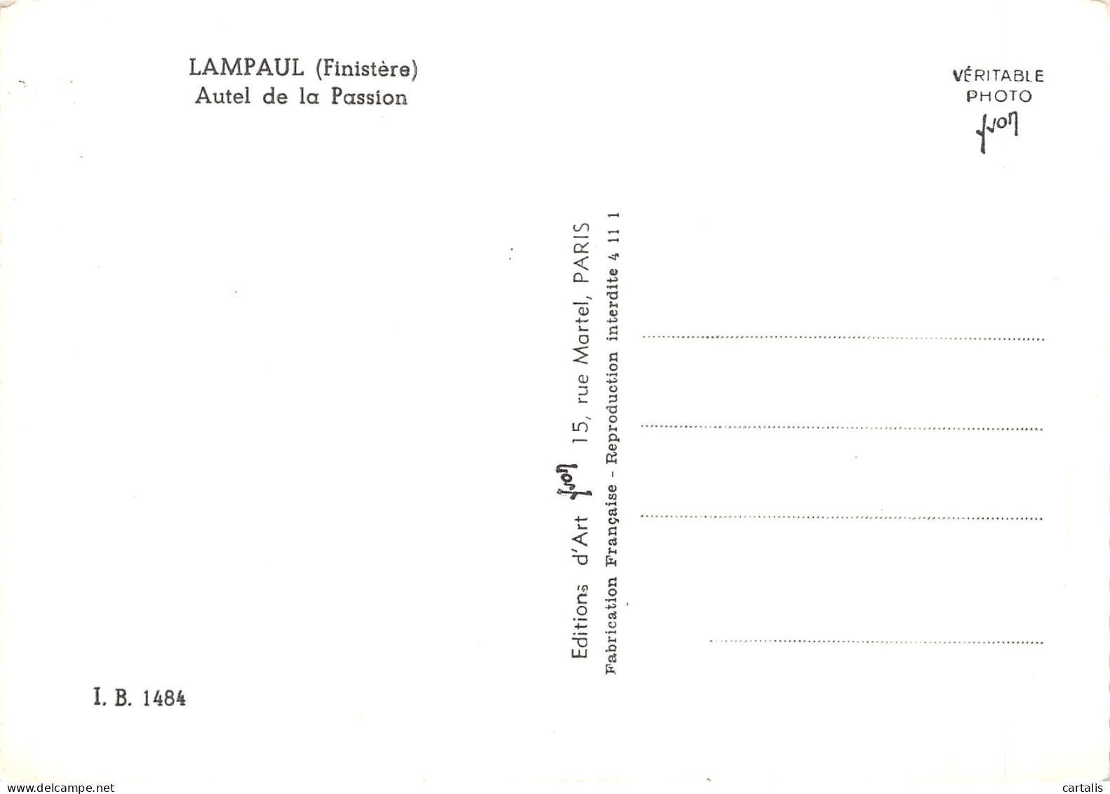 29-LAMPAUL-N°4216-A/0273 - Other & Unclassified