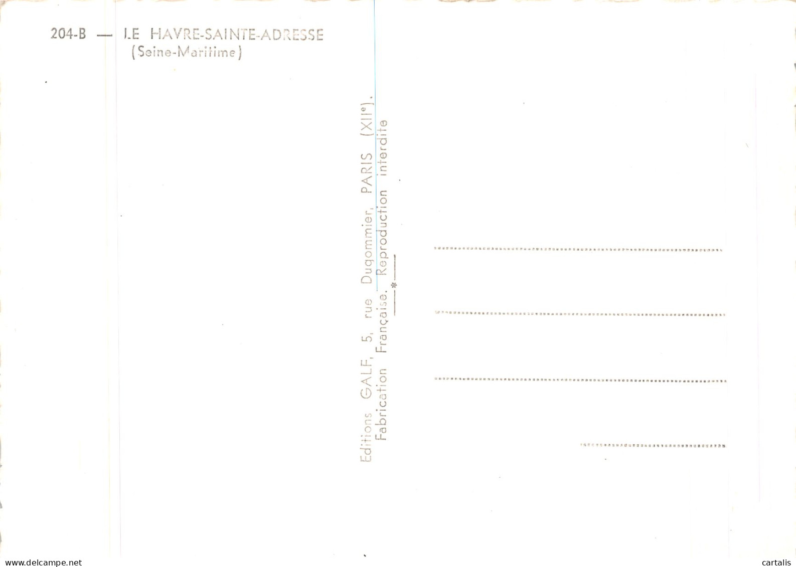 76-LE HAVRE SAINTE ADRESSE-N°4216-A/0201 - Sonstige & Ohne Zuordnung