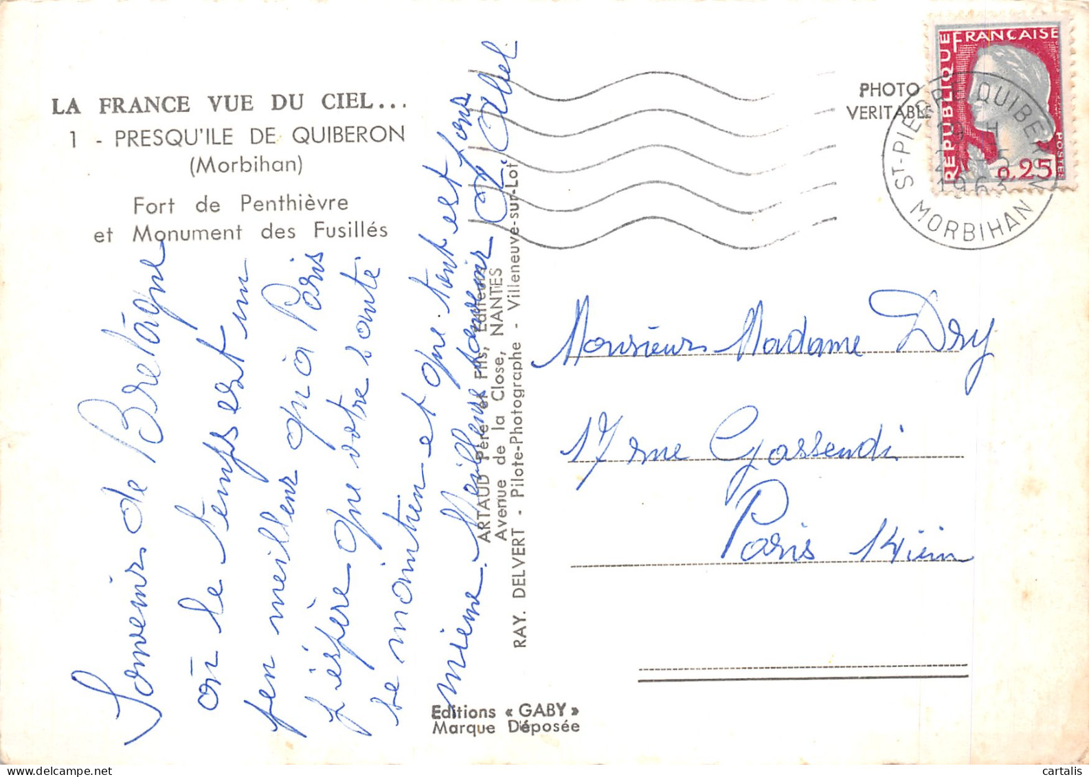 56-QUIBERON-N°4216-A/0175 - Quiberon