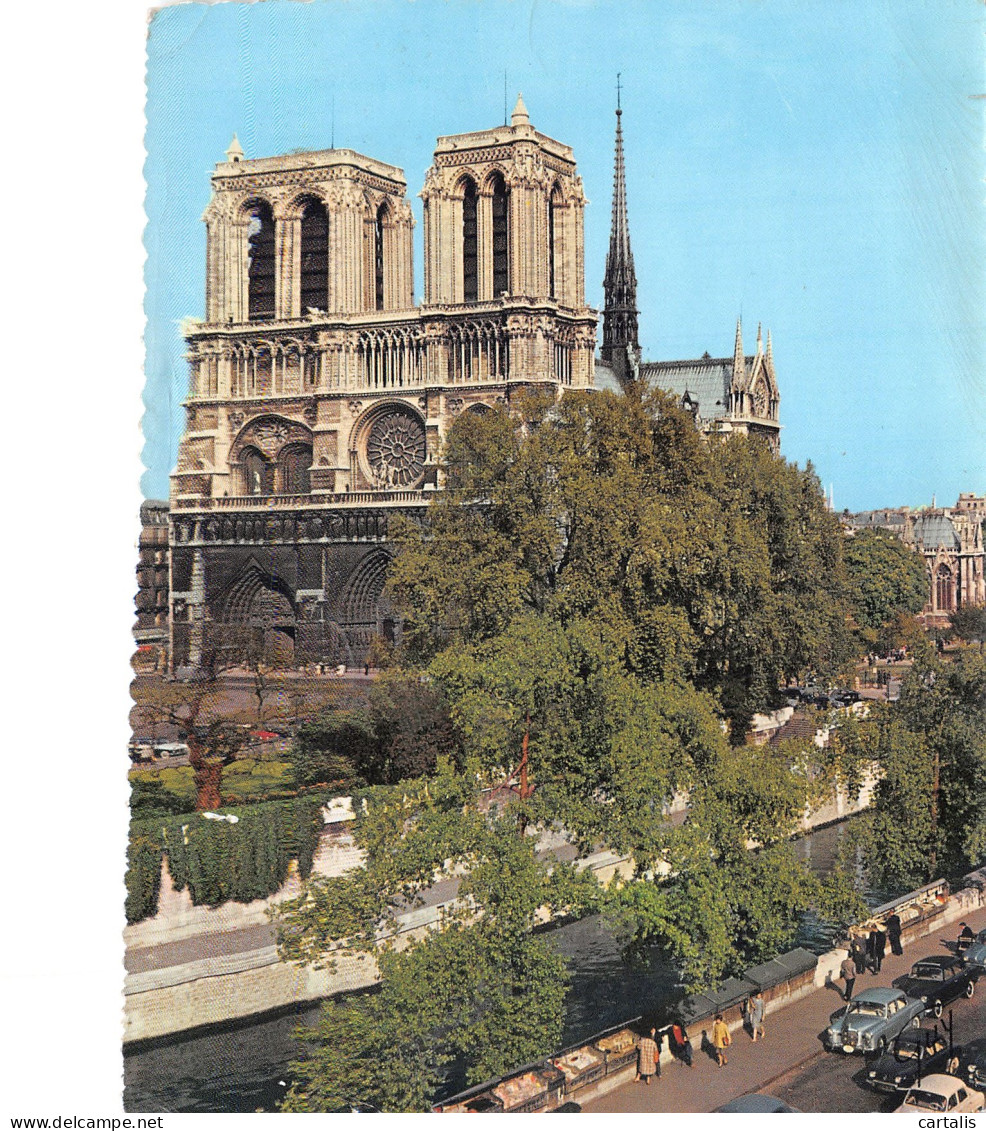 75-PARIS NOTRE DAME-N°4215-D/0339 - Notre-Dame De Paris