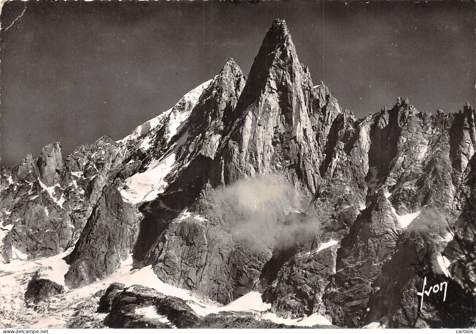 74-CHAMONIX AIGUILLE DU DRU-N°4215-D/0241 - Chamonix-Mont-Blanc