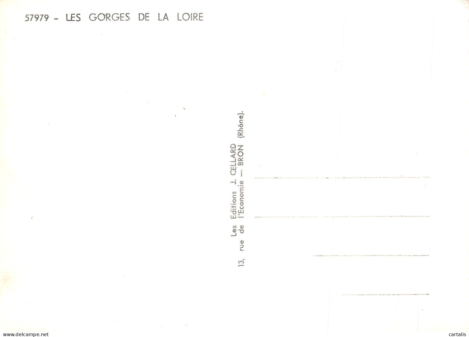 42-LES GORGES DE LA LOIRE-N°4216-C/0393 - Other & Unclassified