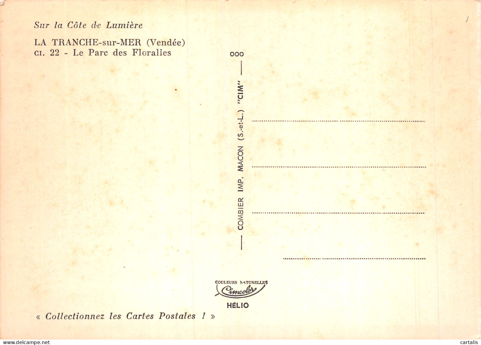 85-LA TRANCHE SUR MER-N°4216-C/0383 - La Tranche Sur Mer