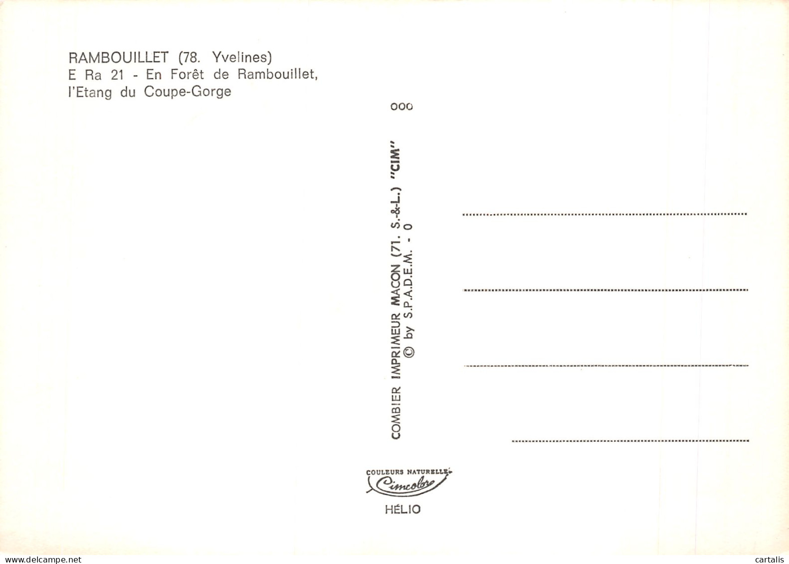 78-RAMBOUILLET-N°4216-C/0285 - Rambouillet