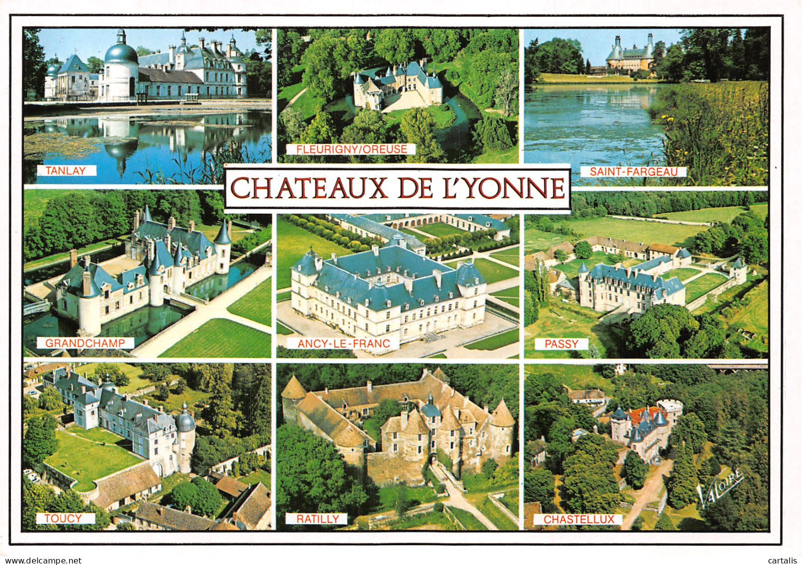 89-L YONNE CHATEAUX -N°4216-C/0211 - Autres & Non Classés