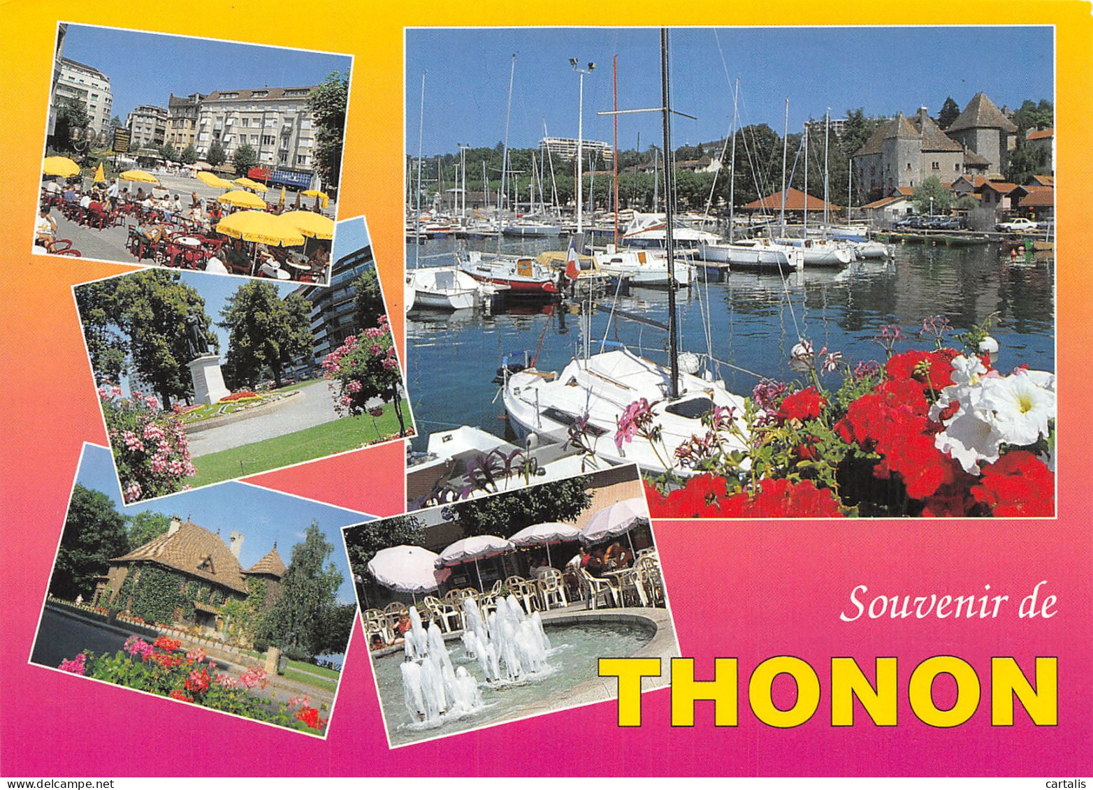 74-THONON LES BAINS-N°4216-B/0299 - Thonon-les-Bains