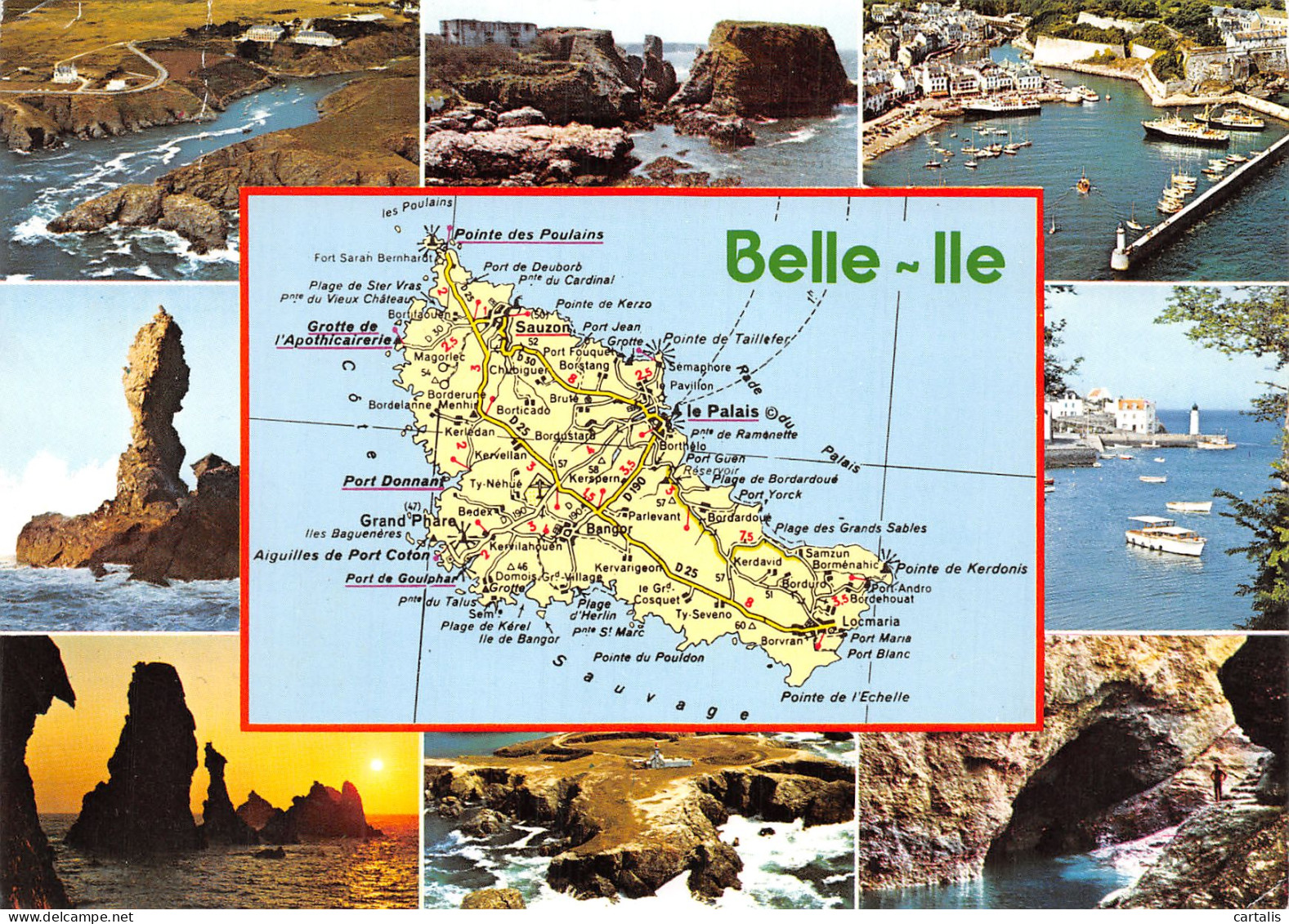 56-BELLE ILE EN MER-N°4216-B/0169 - Belle Ile En Mer