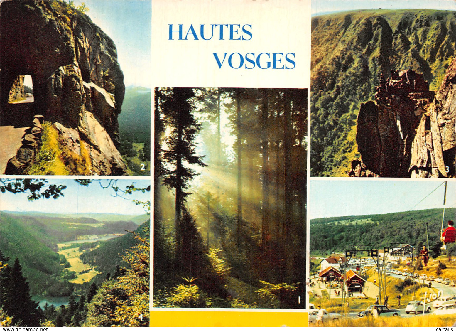 88-HAUTES VOSGES MULTI VUE-N°4216-B/0063 - Autres & Non Classés