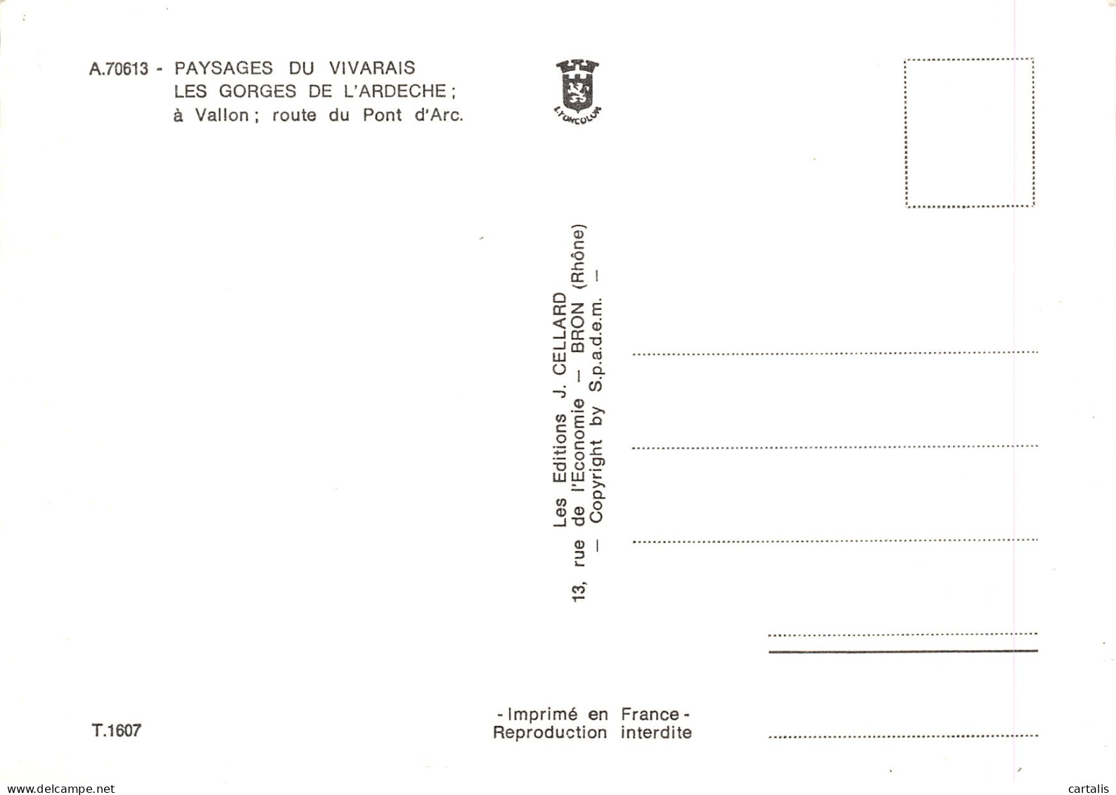 07-VALLON-N°4217-A/0297 - Other & Unclassified