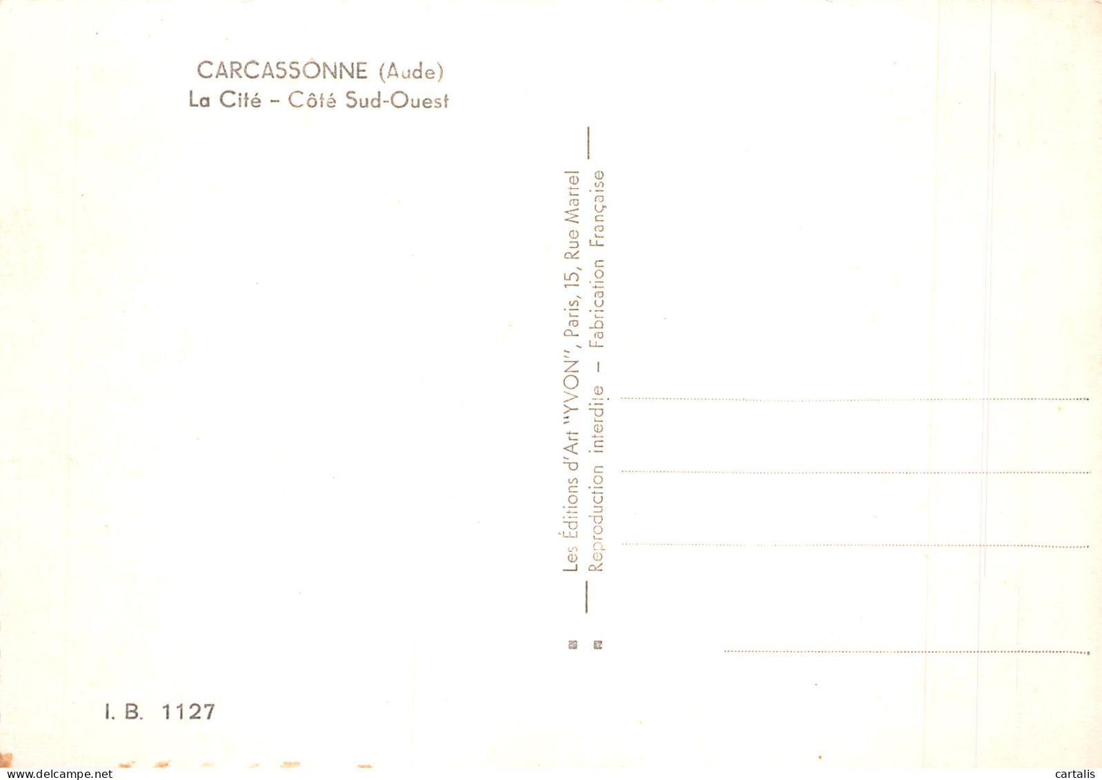 11-CARCASSONNE-N°4217-A/0085 - Carcassonne