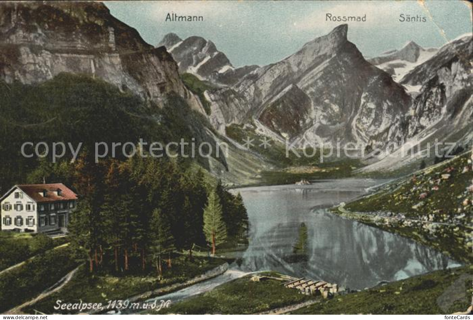 11677367 Seealpsee Altmann Rossmad Saentis Seealpsee - Sonstige & Ohne Zuordnung