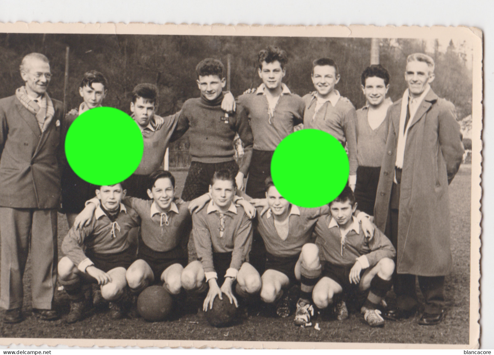 DOLHAIN FOOTBALL  Carte Photo Vers 1945 Props , Mommer Etc - Limbourg