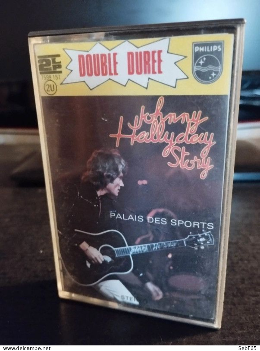Cassette Audio Johnny Hallyday Story - Audiocassette