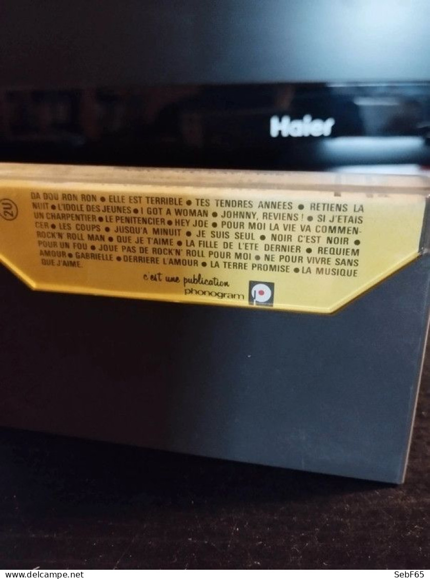 Cassette Audio Johnny Hallyday Story - Audiocassette