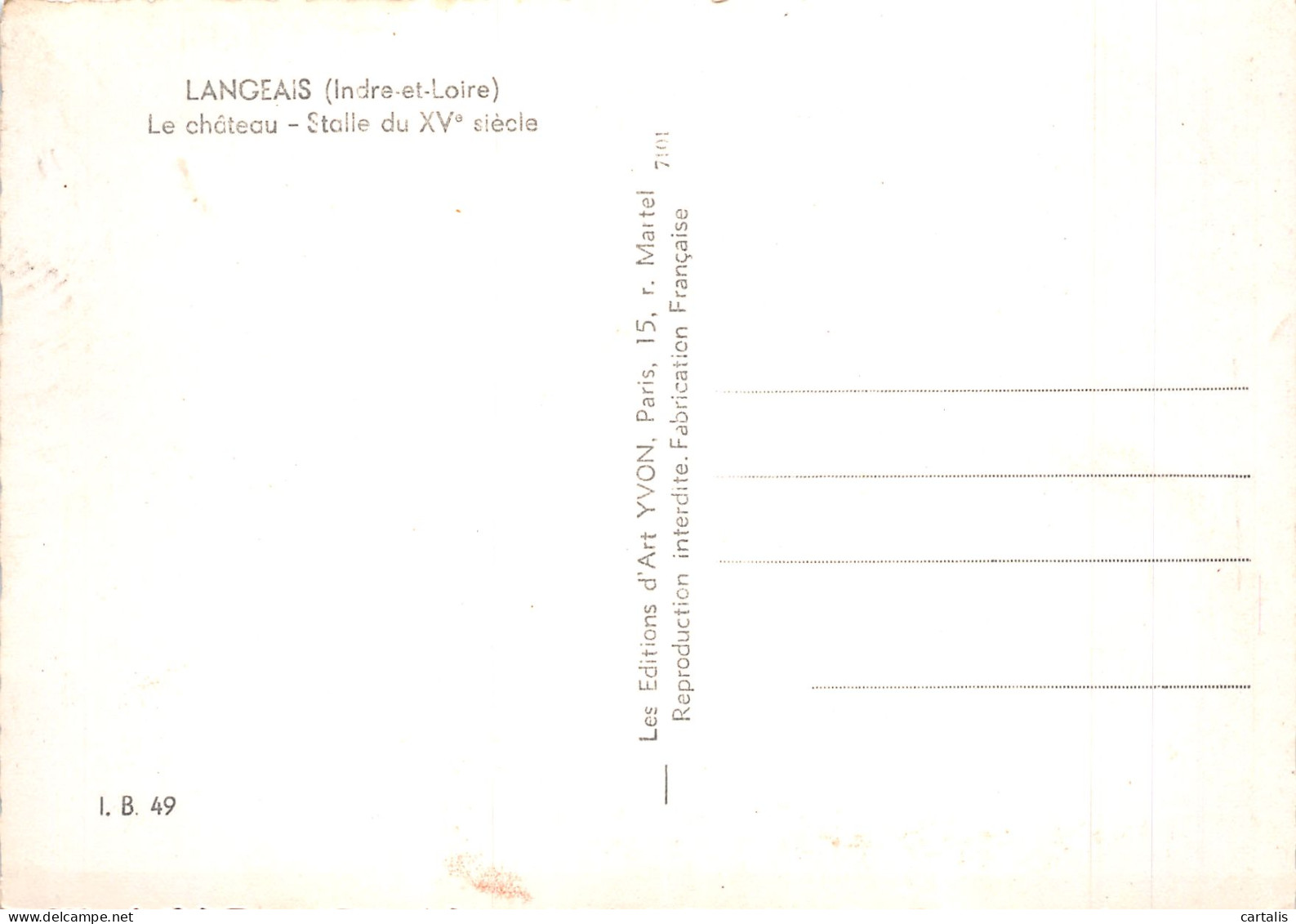 37-LANGEAIS-N°4216-D/0211 - Langeais