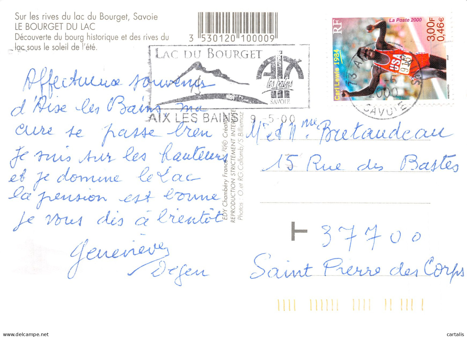 73-LE BOURGET DU LAC-N°4217-C/0127 - Le Bourget Du Lac