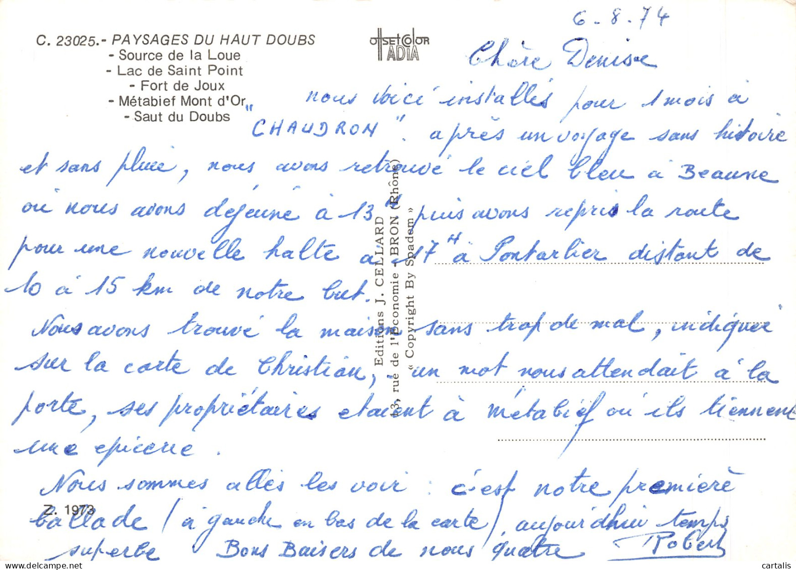 25-LE HAUT DOUBS PAYSAGES-N°4217-B/0361 - Other & Unclassified