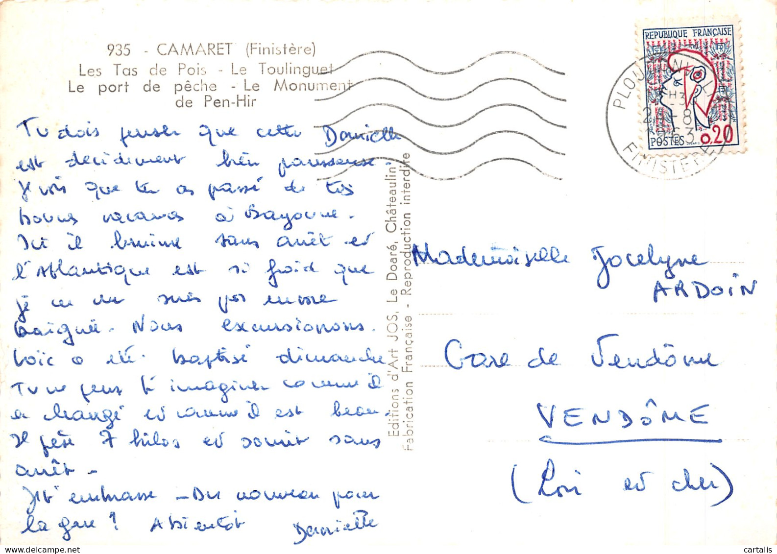 29-CAMARET-N°4217-B/0297 - Camaret-sur-Mer