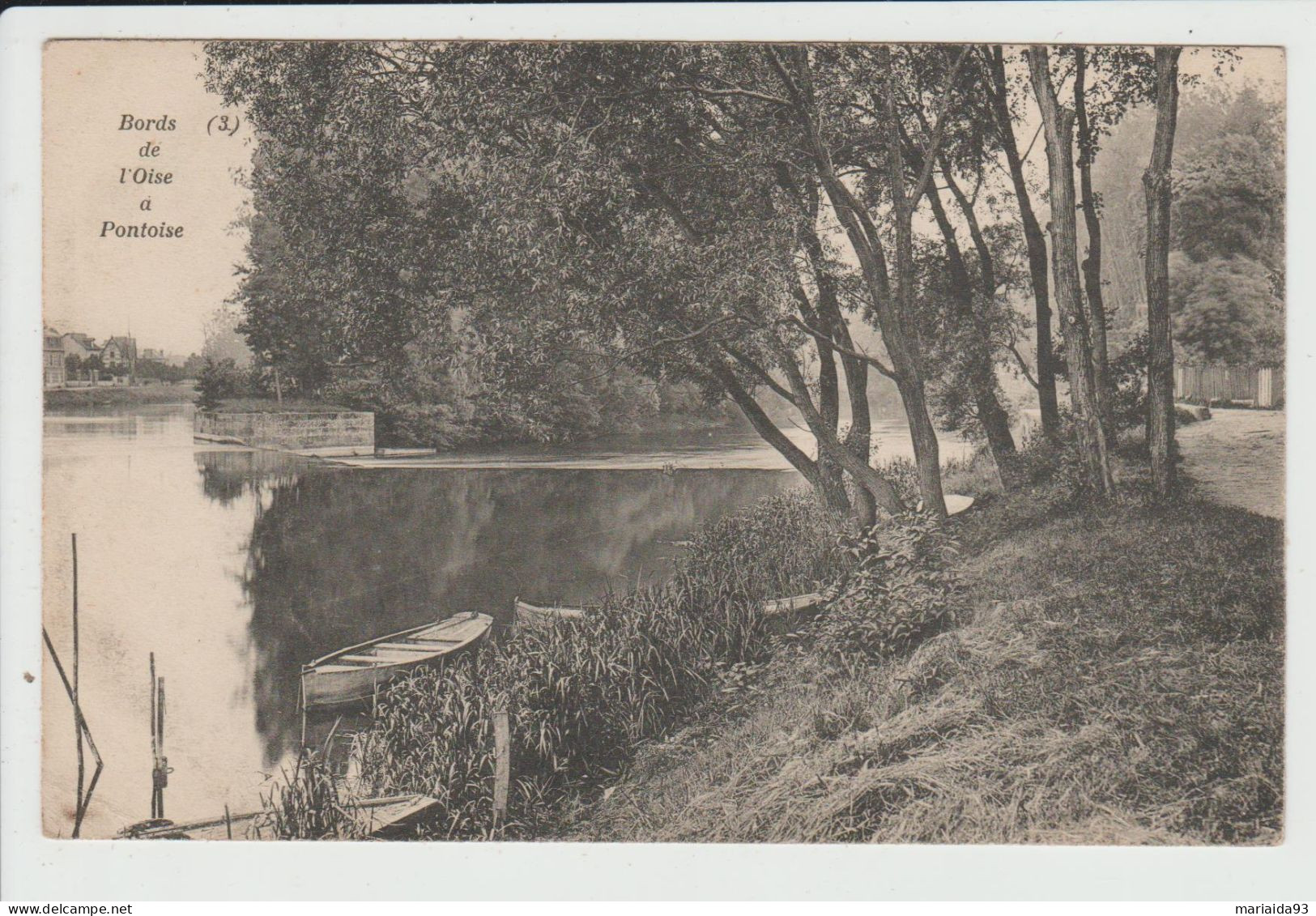 PONTOISE - VAL D'OISE - BORDS DE L'OISE - Pontoise