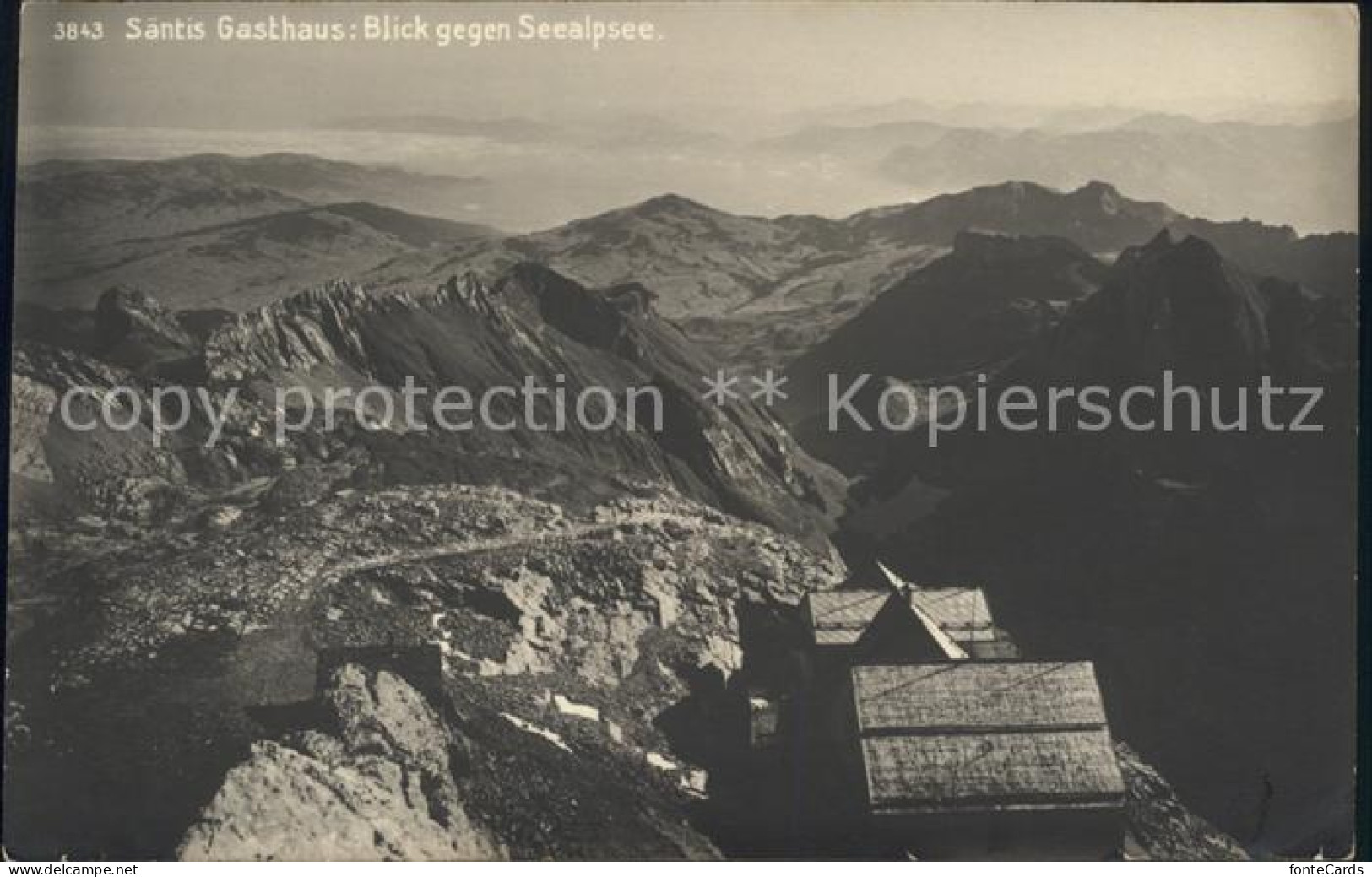 11677036 Saentis AR Gasthaus Gegen Seealpsee Wetterwarte Saentis AR - Sonstige & Ohne Zuordnung