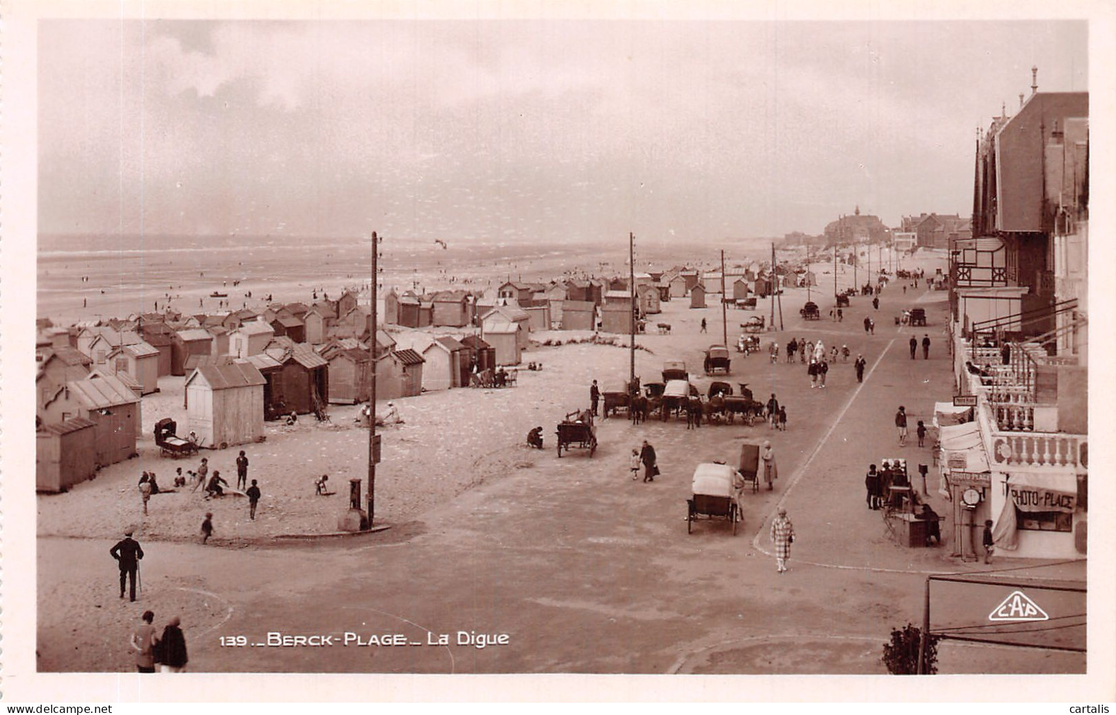 62-BERCK PLAGE-N°4217-E/0297 - Berck