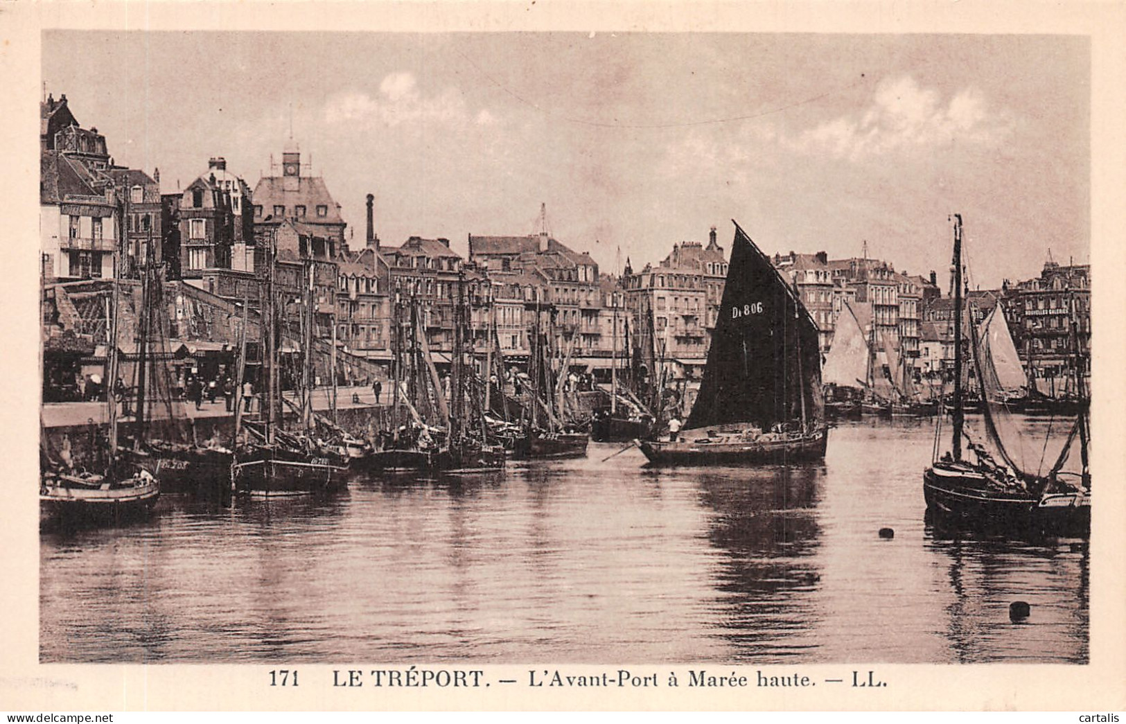76-LE TREPORT MERS-N°4217-E/0295 - Le Treport