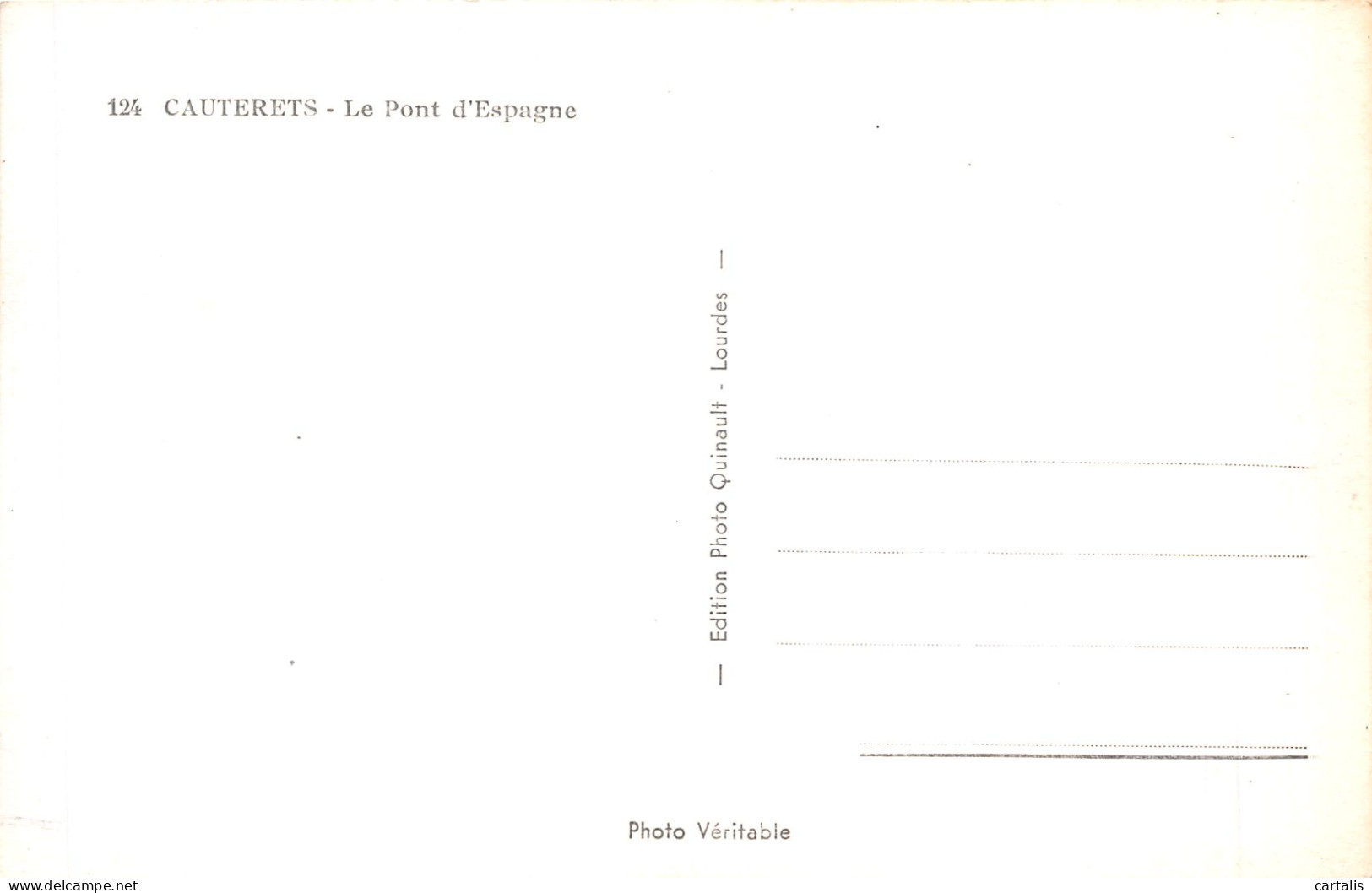 65-CAUTERETS-N°4217-E/0217 - Cauterets