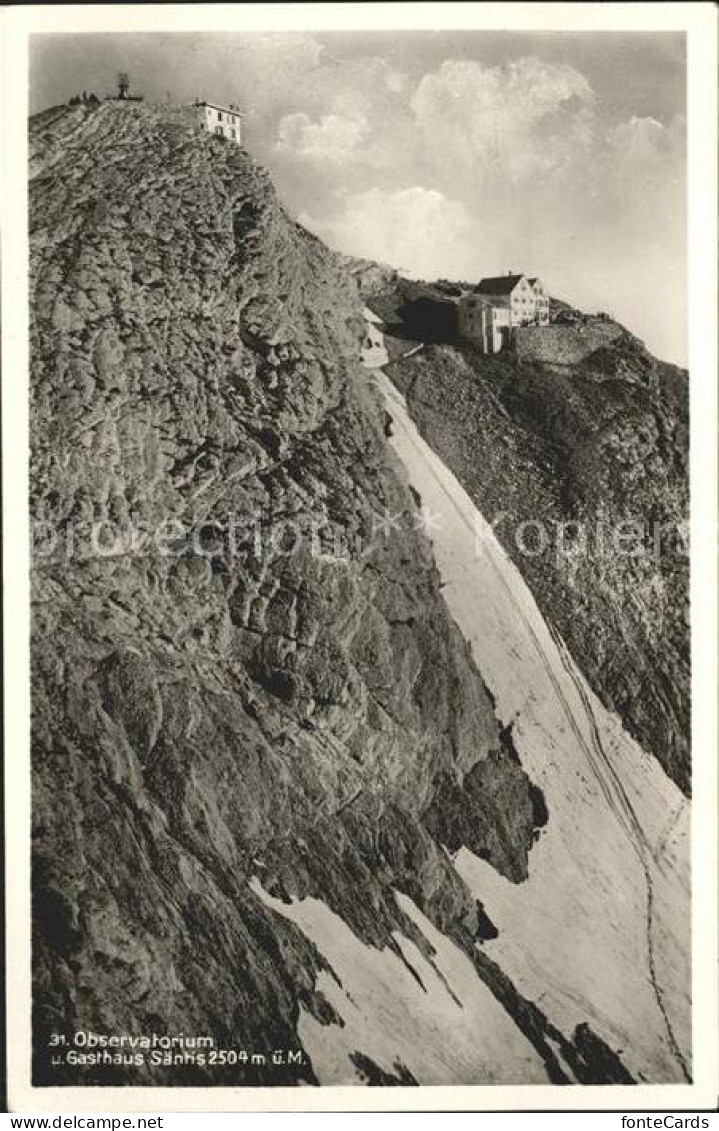 11676967 Saentis AR Gasthaus Uns Observatorium Saentis AR - Sonstige & Ohne Zuordnung