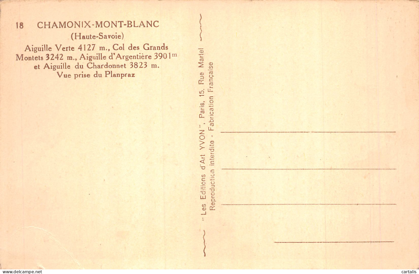 74-CHAMONIX MONT BLANC-N°4217-E/0067 - Chamonix-Mont-Blanc