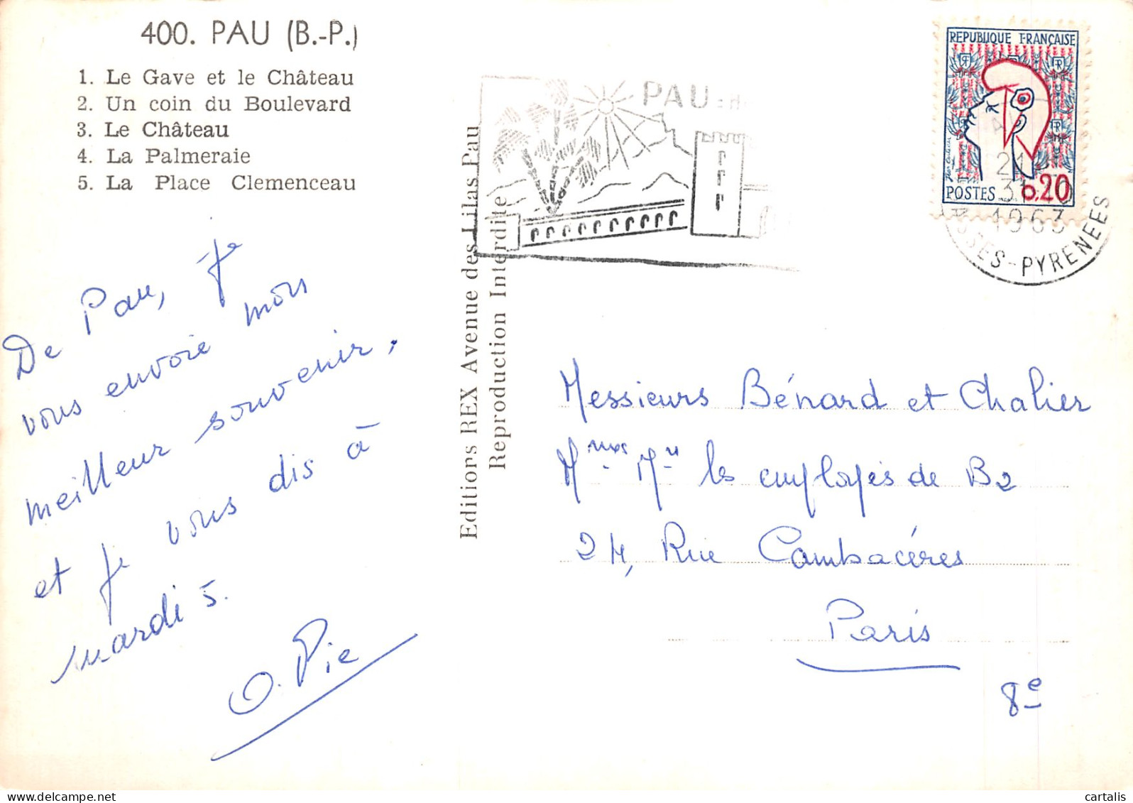 64-PAU-N°4217-D/0323 - Pau