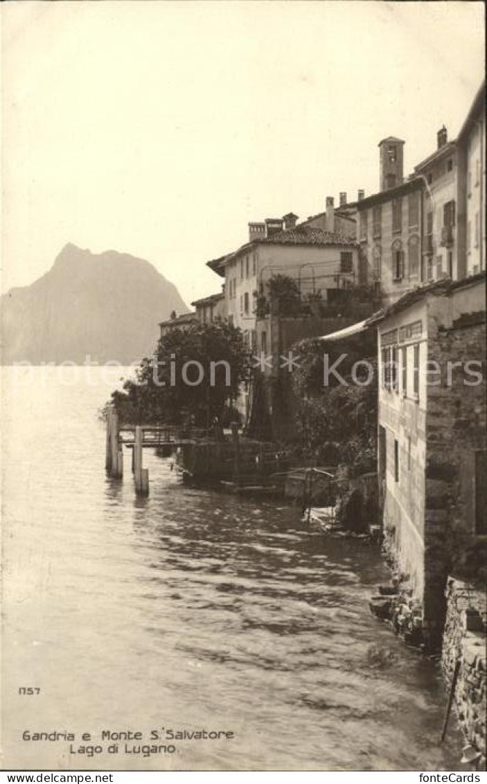 11676846 Gandria Lago Di Lugano E Monte San Salvatore Gandria - Sonstige & Ohne Zuordnung