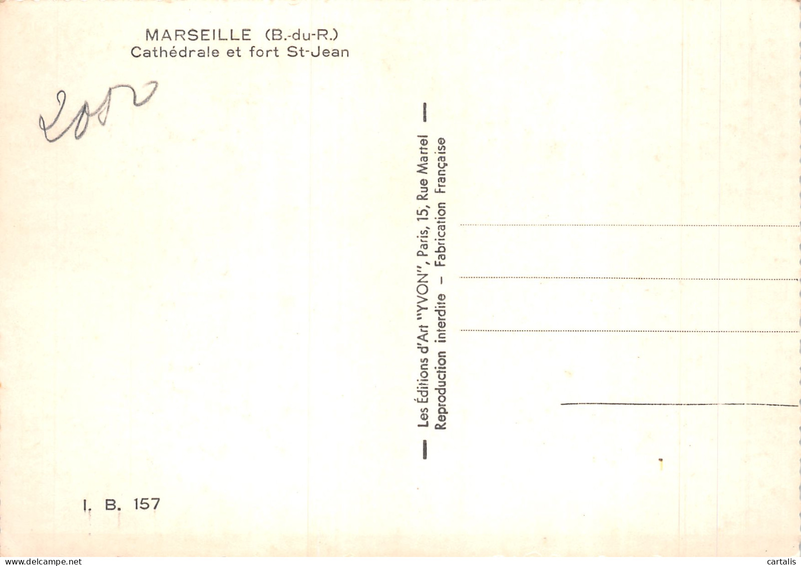 13-MARSEILLE-N°4218-C/0067 - Unclassified