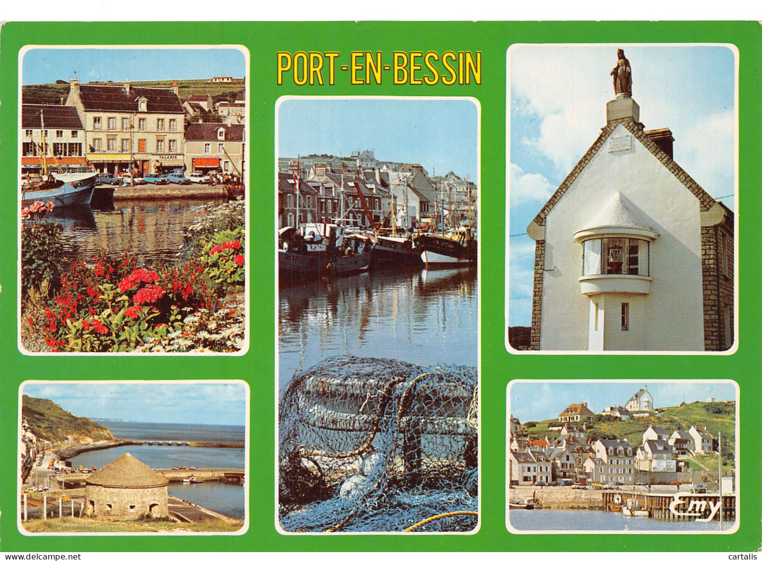 14-PORT EN BESSIN-N°4218-B/0289 - Port-en-Bessin-Huppain