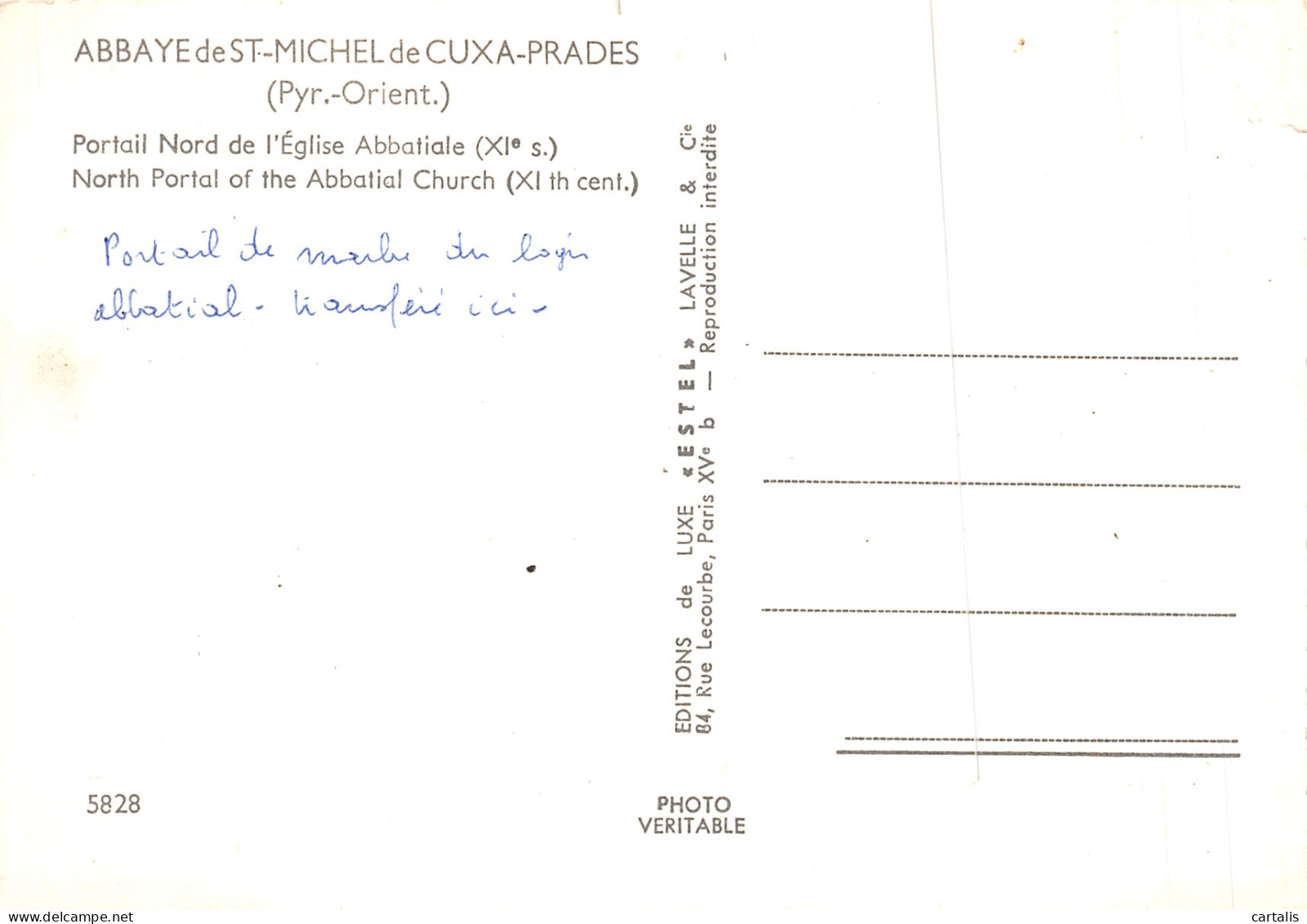 66-SAINT MICHEL DE CUXA PRADES-N°4218-B/0217 - Other & Unclassified