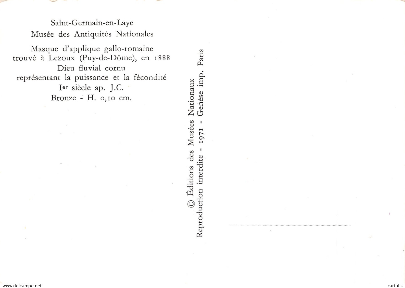 78-SAINT GERMAIN EN LAYE-N°4218-B/0171 - St. Germain En Laye