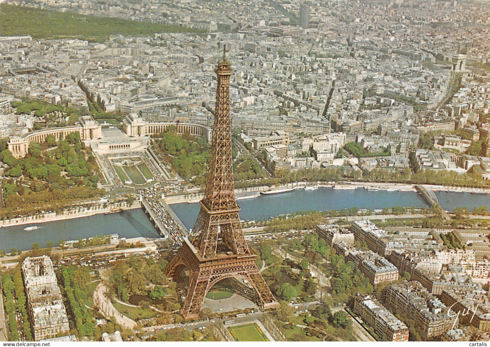 75-PARIS LA TOUR EIFFEL-N°4218-B/0115 - Eiffelturm