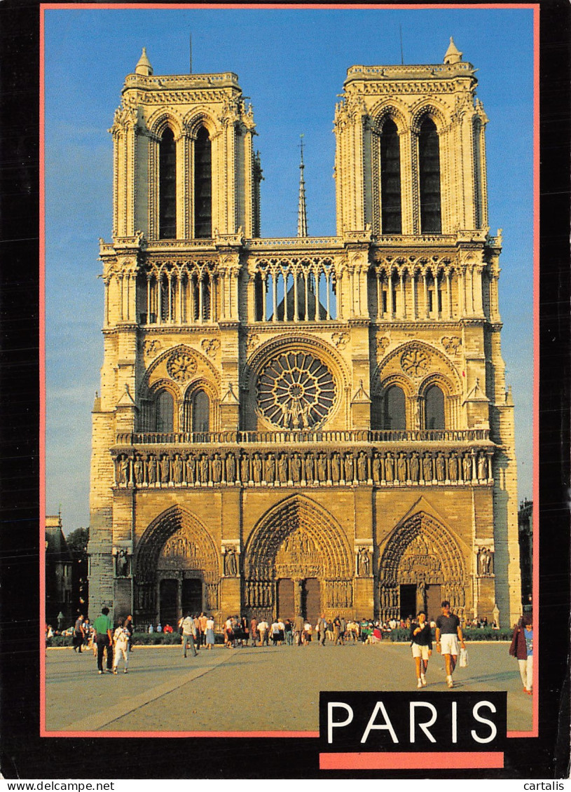 75-PARIS NOTRE DAME-N°4218-B/0061 - Notre Dame De Paris