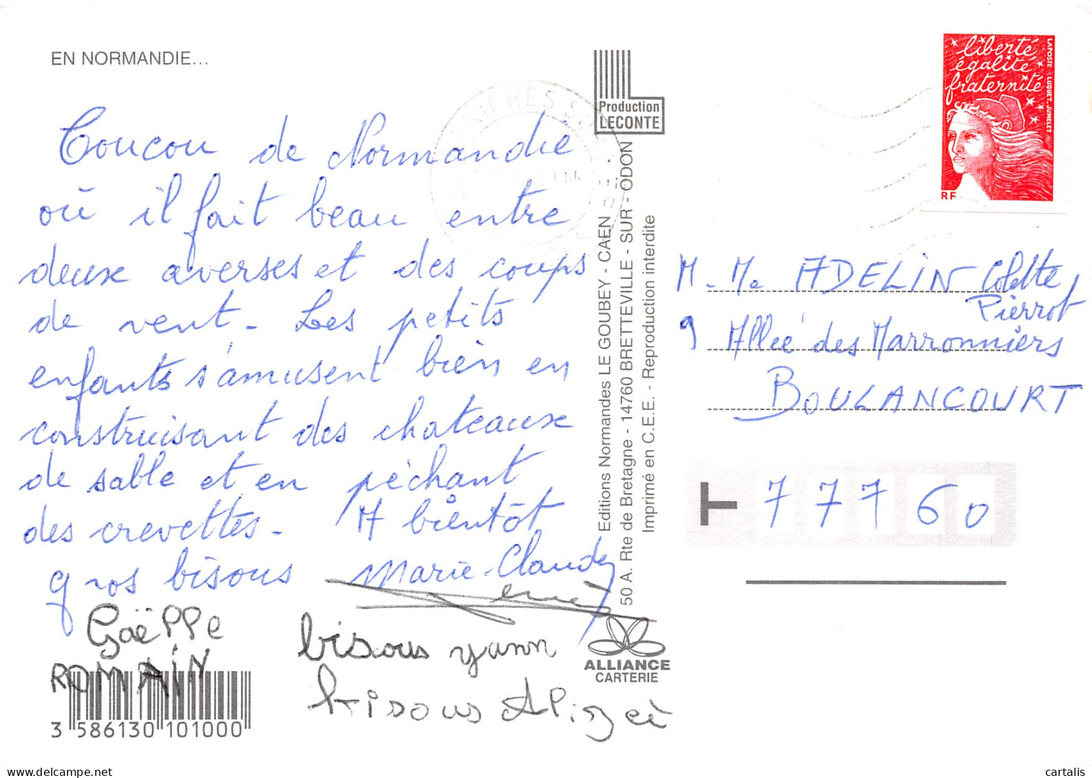 14-NORMANDIE-N°4218-B/0029 - Other & Unclassified