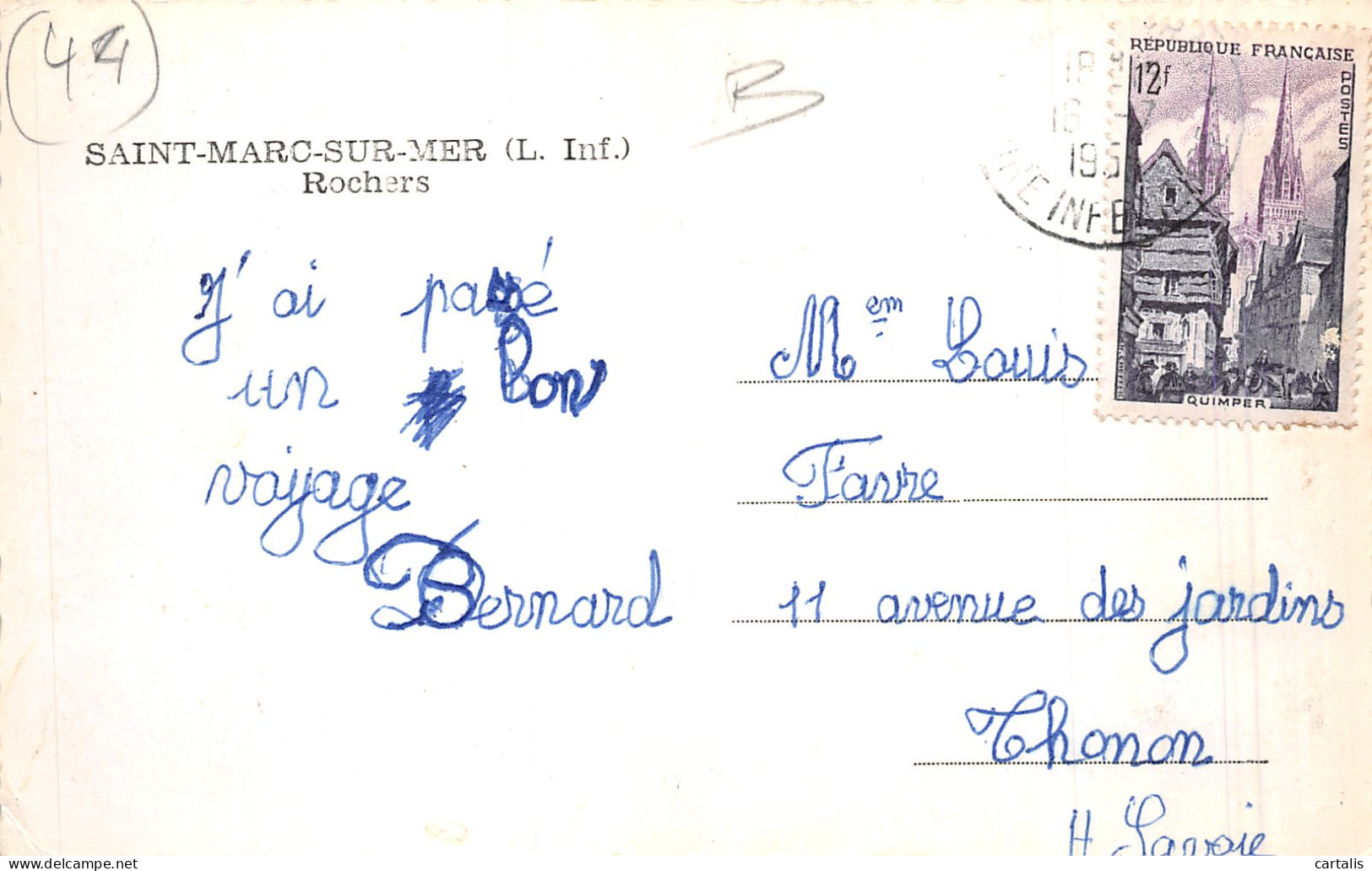 44-SAINT MARC SUR MER-N°4219-A/0205 - Other & Unclassified