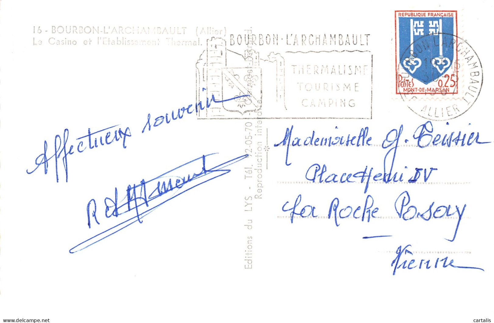 03-BOURBON L ARCHAMBAULT-N°4218-E/0355 - Bourbon L'Archambault