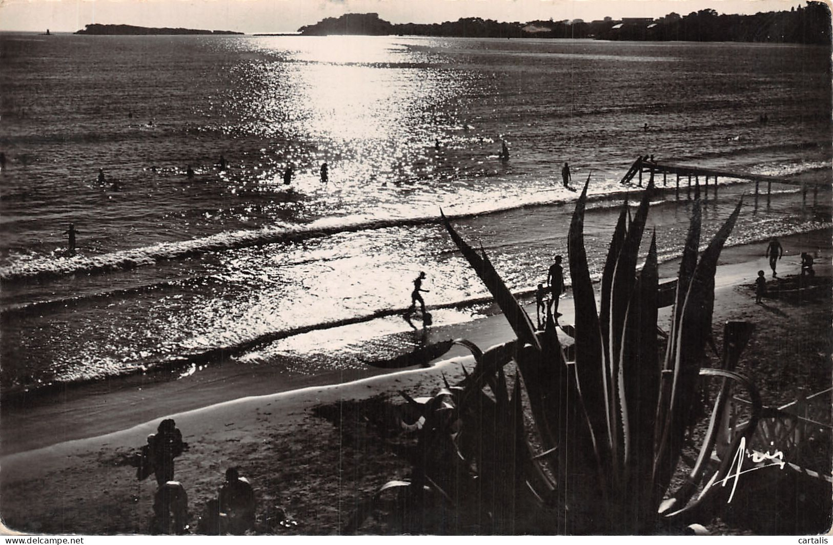 83-LA COTE D AZUR LA PLAGE DU LIDO-N°4218-E/0021 - Autres & Non Classés